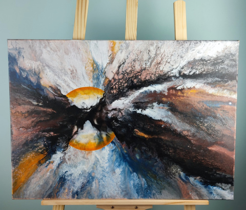 Abstrakcyjny kosmos - 012