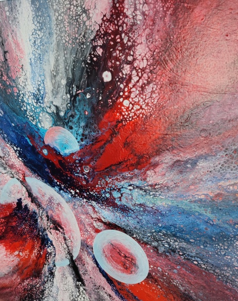 Abstrakcyjny kosmos - 014