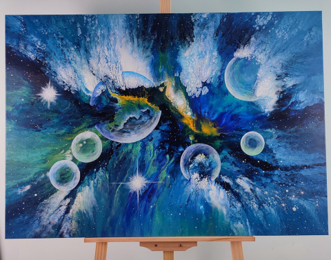 Abstrakcyjny kosmos - 025