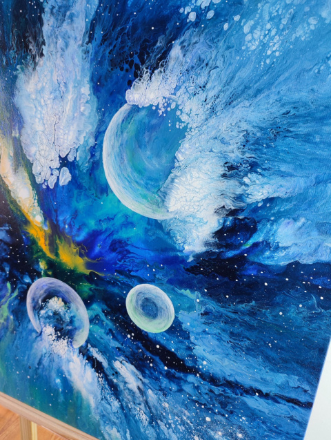 Abstrakcyjny kosmos - 025