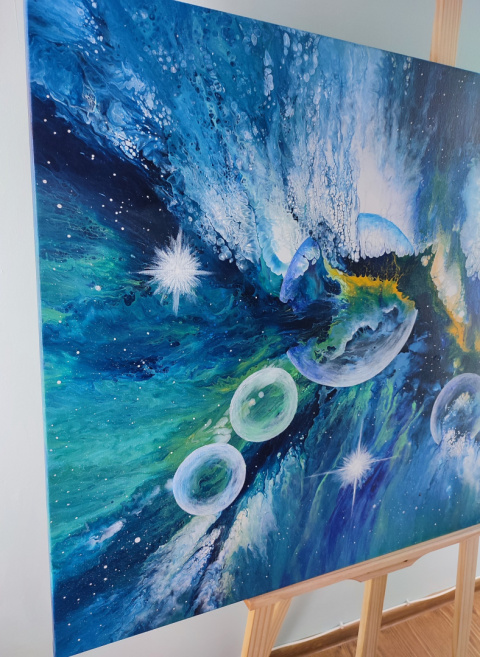 Abstrakcyjny kosmos - 025