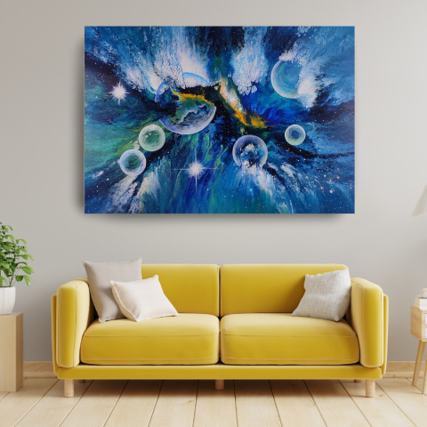 Abstrakcyjny kosmos - 025