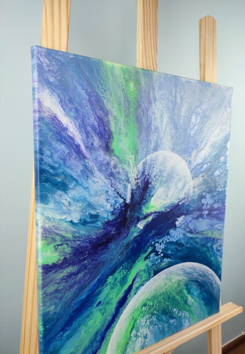 Obraz akrylowy na płótnie ręcznie malowany