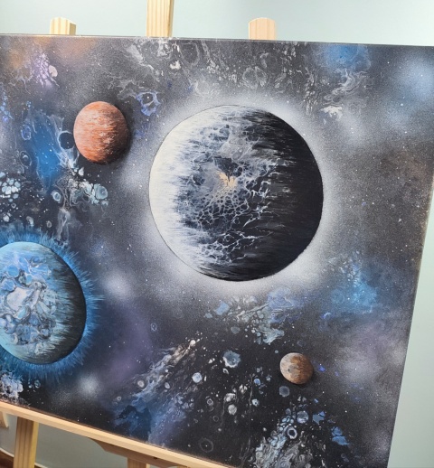 Abstrakcyjny kosmos - 037