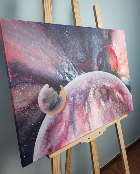 Abstrakcyjny kosmos - 041