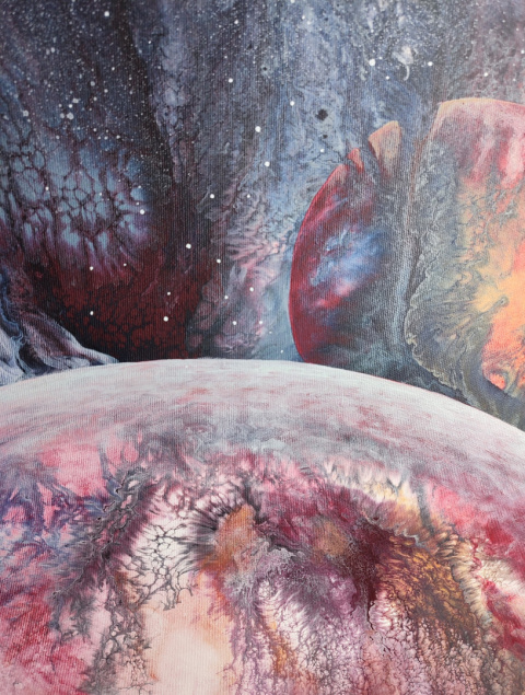 Abstrakcyjny kosmos - 041