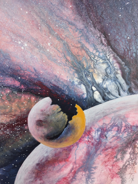 Abstrakcyjny kosmos - 041