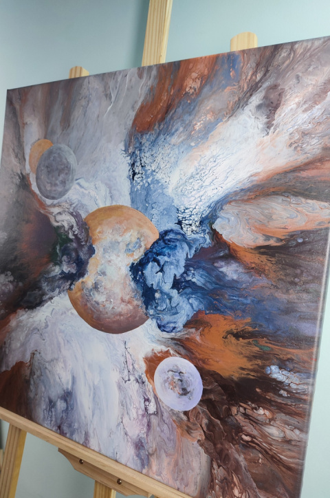 Abstrakcyjny kosmos - 042