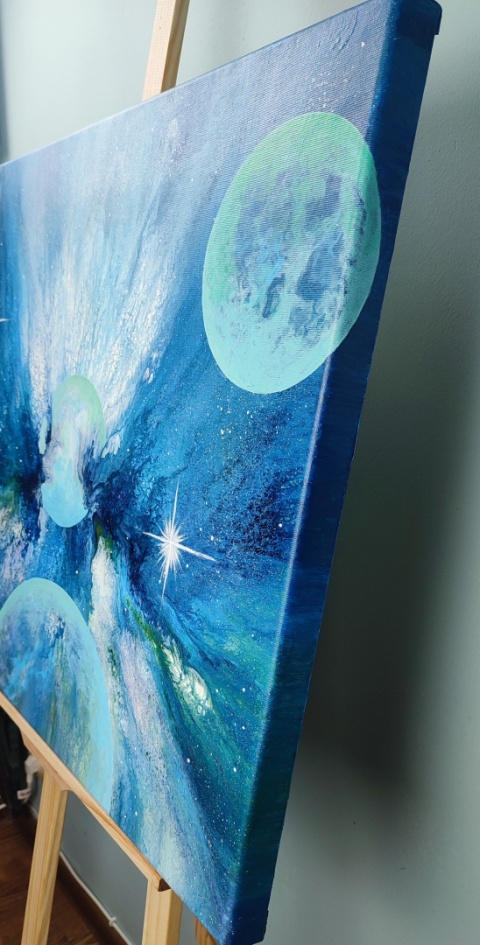 Abstrakcyjny kosmos - 044