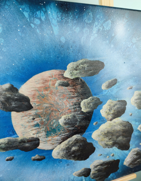 Abstrakcyjny kosmos - 045