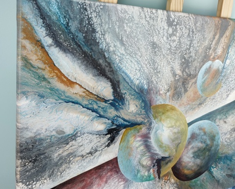 Abstrakcyjny kosmos - 064