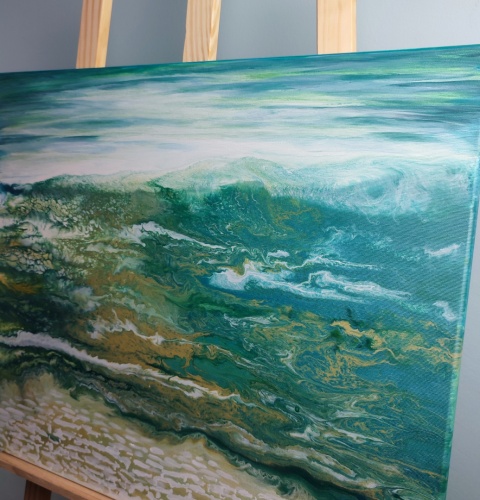 Krajobraz abstrakcyjny - 029