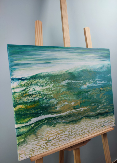 Krajobraz abstrakcyjny - 029