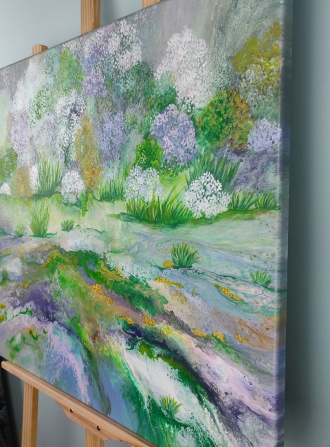 Krajobraz abstrakcyjny - 046