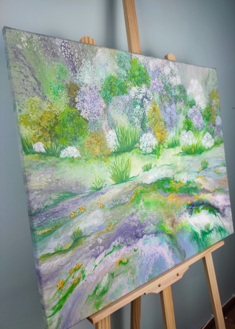 Krajobraz abstrakcyjny - 046