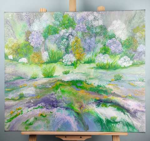 Krajobraz abstrakcyjny - 046