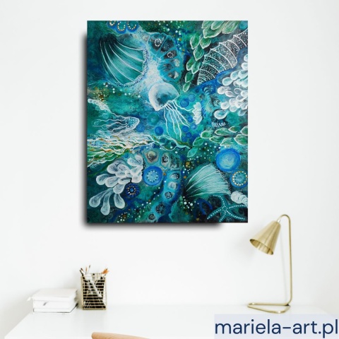 Abstrakcyjny świat wody - 009