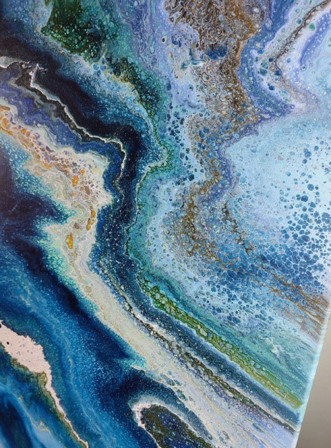 Abstrakcyjny świat wody - 013