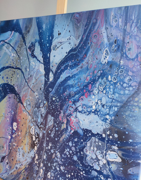 Abstrakcyjny świat wody - 024