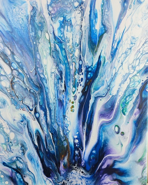 Abstrakcyjny świat wody - 050
