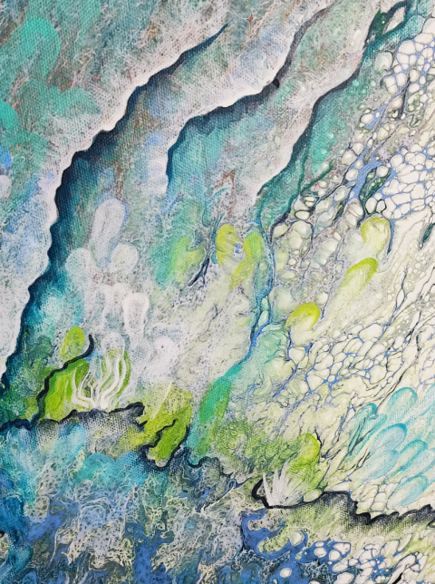 Abstrakcyjny świat wody - 065