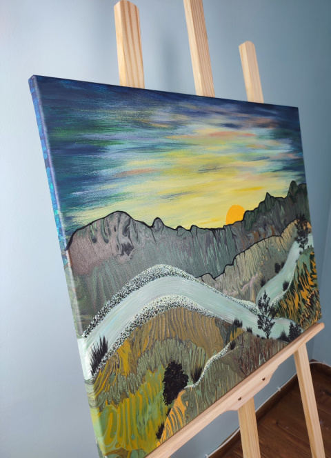 Krajobraz abstrakcyjny - 005