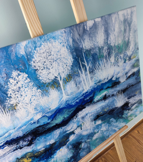 Krajobraz abstrakcyjny - 007