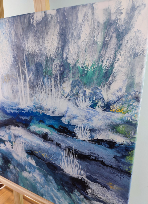 Krajobraz abstrakcyjny - 007