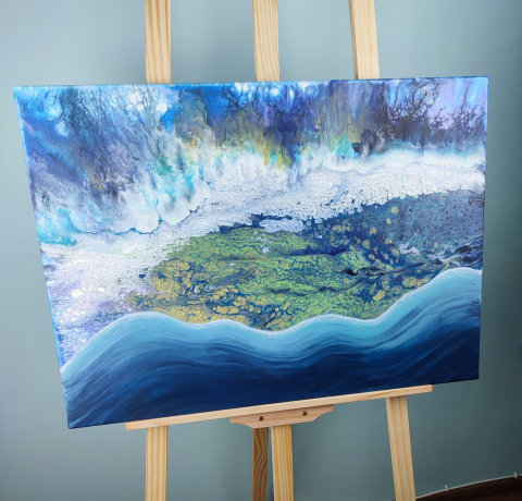 Krajobraz abstrakcyjny - 008