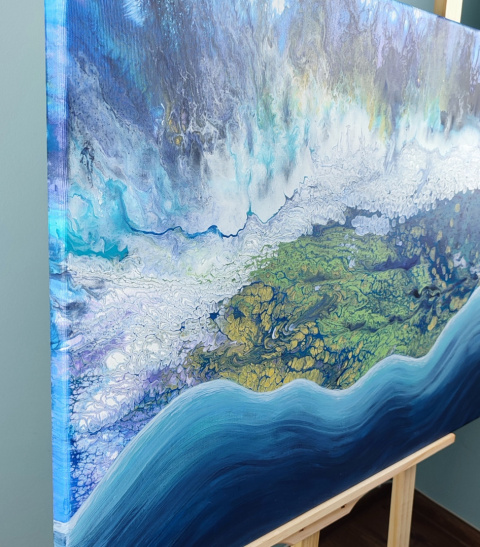 Krajobraz abstrakcyjny - 008