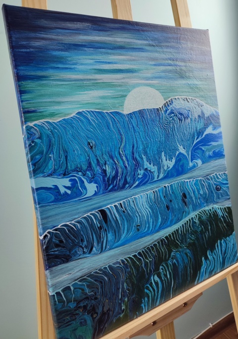 Krajobraz abstrakcyjny - 010