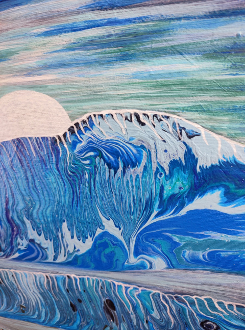 Krajobraz abstrakcyjny - 010