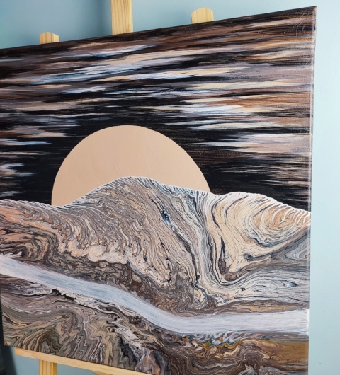 Krajobraz abstrakcyjny - 062