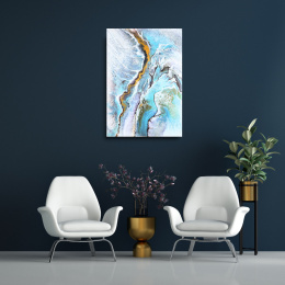Obraz nowoczesna abstrakcja 50x70