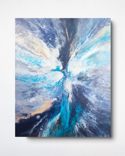 Abstrakcyjny świat wody - 078