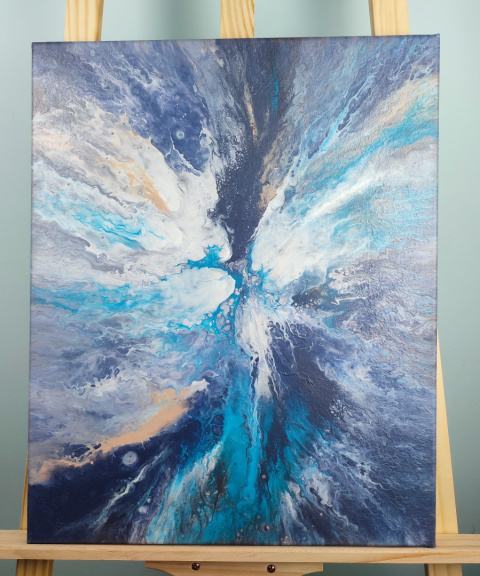 Abstrakcyjny świat wody - 078