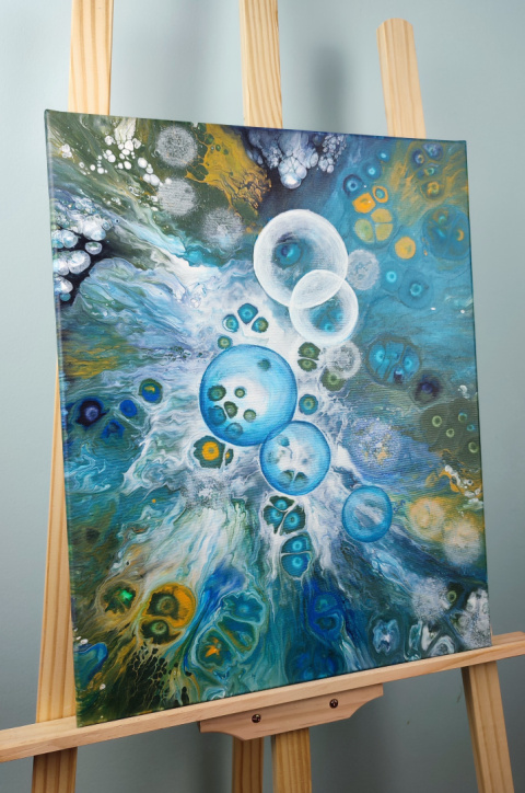 Abstrakcyjny świat wody - 087